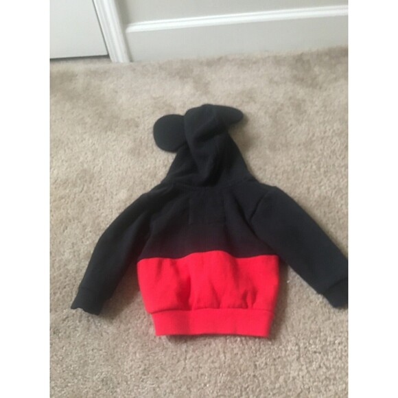 Disney Mickey Mouse Baby Boys Full-Zip Sweatshirt Hoodie Size 6 Months - Picture 7 of 10